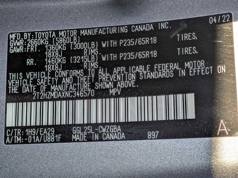 Used 2022 Lexus RX 350 image 37