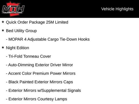 Used 2022 RAM 1500 Limited w/ Night Edition image 5