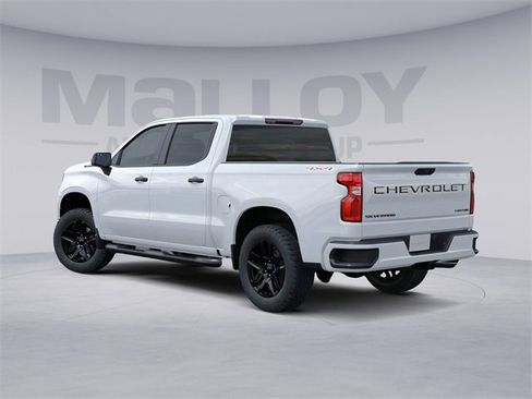 New 2024 Chevrolet Silverado 1500 Custom w/ Turbomax Blackout Package image 3