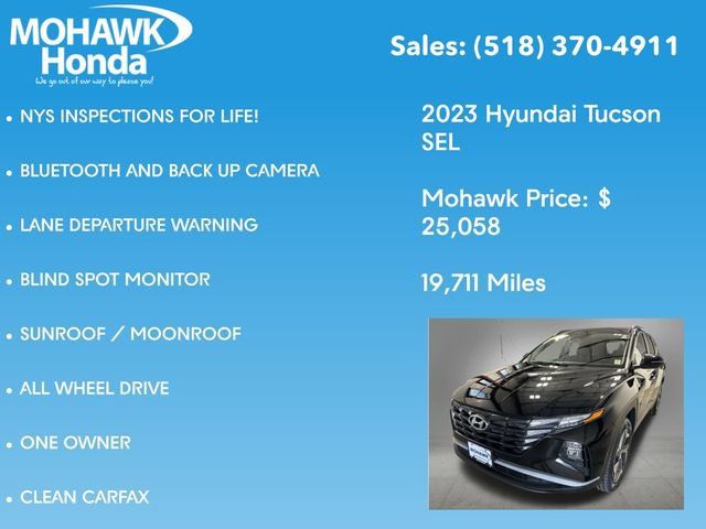 Used 2023 Hyundai Tucson SEL w/ Convenience Package AWD/4WD image 7