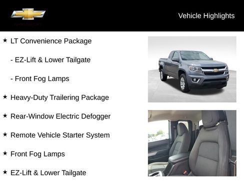 Used 2018 Chevrolet Colorado LT w/ LT Convenience Package AWD/4WD image 19