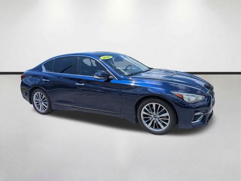 Used 2022 INFINITI Q50 Luxe w/ Cargo Package RWD image 2
