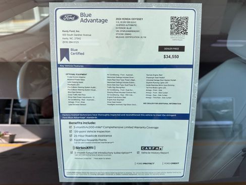 Used 2024 Honda Odyssey EX-L image 4