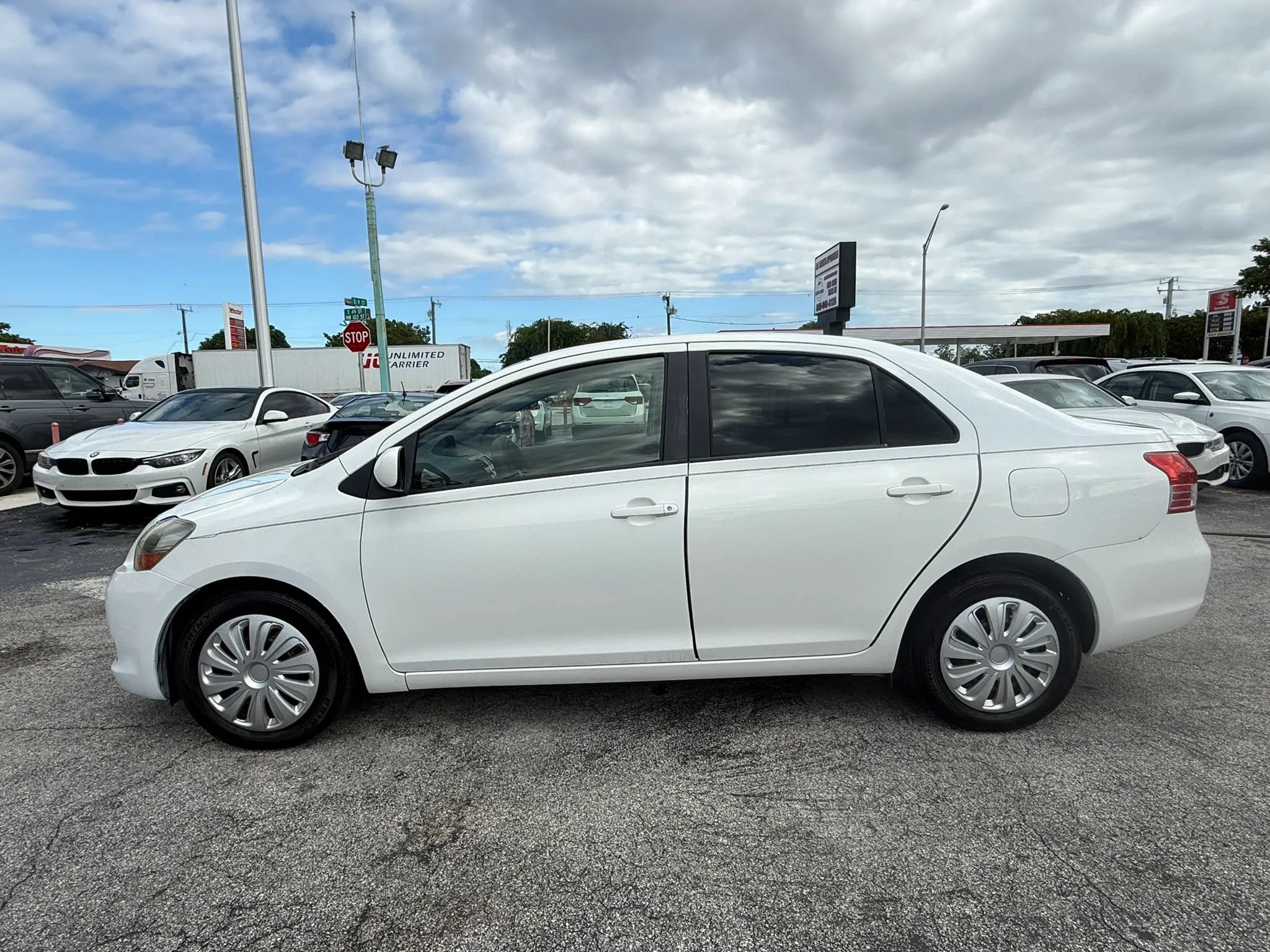 Used 2011 Toyota Yaris Sedan w/ PWR Pkg w/Steel Wheels FWD image 2