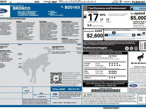 Used 2023 Ford Bronco Badlands AWD/4WD image 4