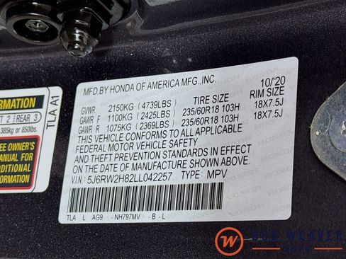 Used 2020 Honda CR-V EX-L image 34