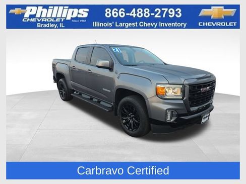 Certified 2021 GMC Canyon Elevation w/ Trailering Package AWD/4WD image 1