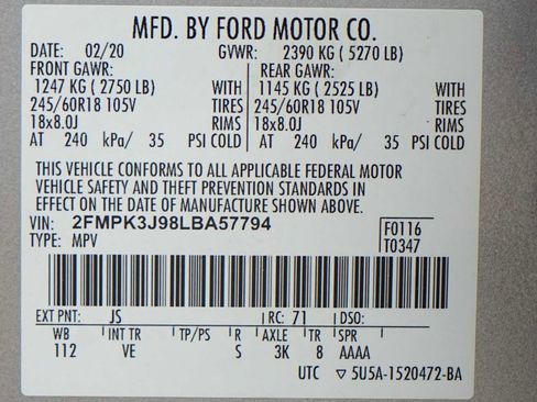 Used 2020 Ford Edge SEL image 30