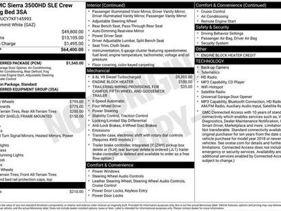Used 2019 GMC Sierra 3500 SLE w/ SLE Preferred Package