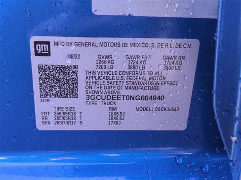 Certified 2022 Chevrolet Silverado 1500 RST w/ Convenience Package II image 34