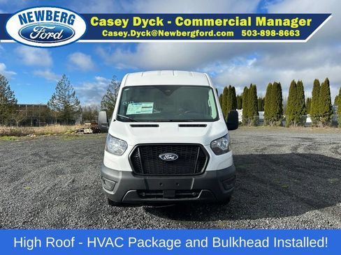 New 2026 Ford Transit 350 148 Medium Roof AWD w/ HVAC Trade Package image 3