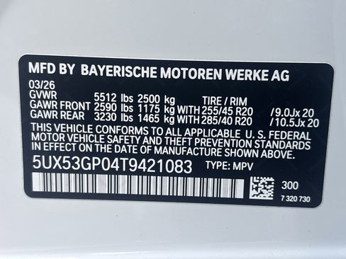 Used 2026 BMW X3 xDrive30 w/ M Sport Package AWD/4WD image 12