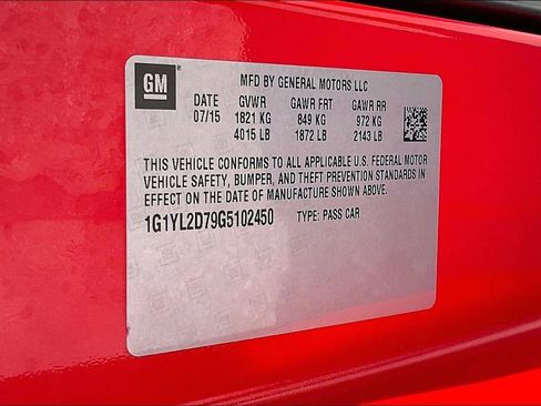 Used 2016 Chevrolet Corvette Stingray Coupe w/ 3LT Preferred Equipment Group RWD image 14