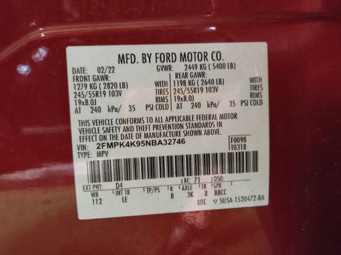 Used 2022 Ford Edge Titanium image 33