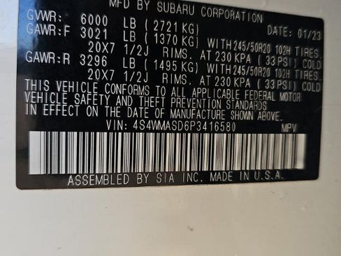 Used 2023 Subaru Ascent Limited AWD/4WD image 18