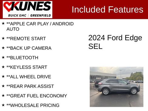 Used 2024 Ford Edge SEL image 2