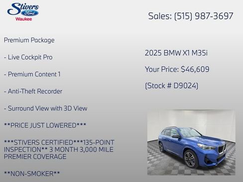 Used 2025 BMW X1 M35i AWD/4WD image 16