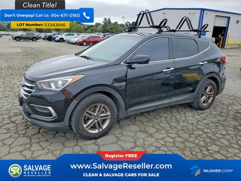 Used 2017 Hyundai Santa Fe Sport AWD/4WD image 1