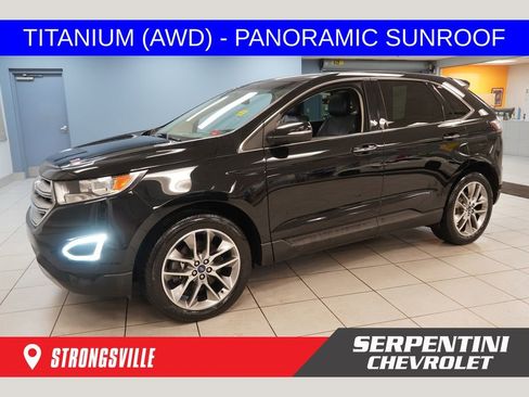 Used 2018 Ford Edge Titanium w/ Equipment Group 301A AWD/4WD image 1