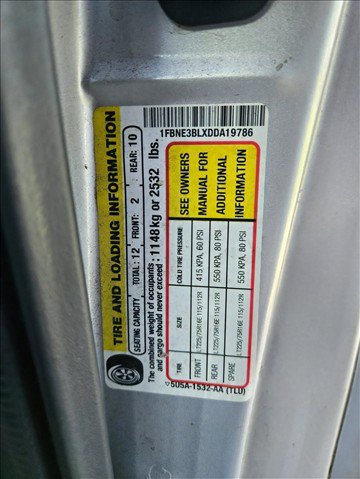 Used 2013 Ford E-350 and Econoline 350 XLT RWD image 20