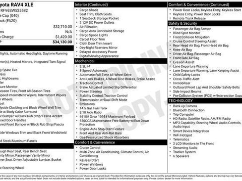 Certified 2025 Toyota RAV4 XLE AWD/4WD image 7