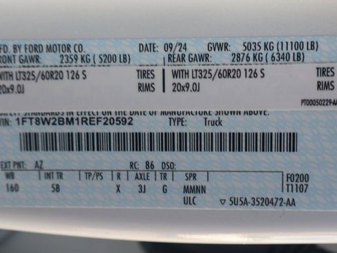 Used 2024 Ford F250 Lariat w/ Lariat Ultimate Package AWD/4WD image 64