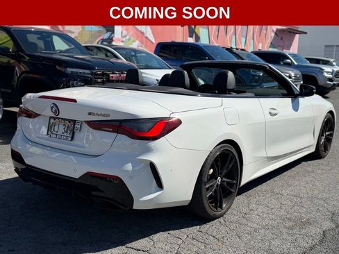 Used 2023 BMW M440i Convertible w/ Premium Package RWD image 4