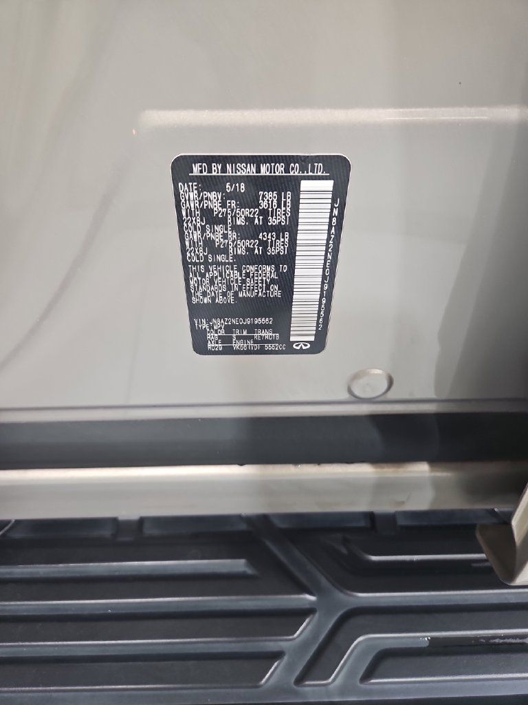 Used 2018 INFINITI QX80 4WD w/ Deluxe Technology Package image 31