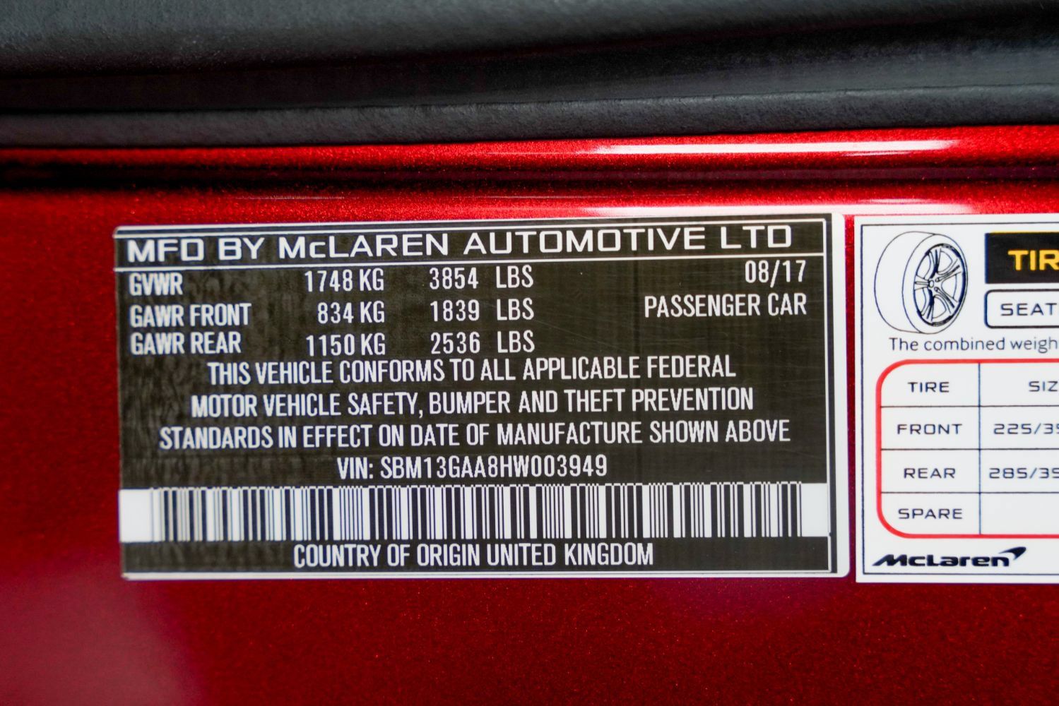 Used 2017 McLaren 570S RWD image 49