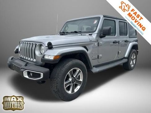 Used 2019 Jeep Wrangler Unlimited Sahara w/ Safety Group AWD/4WD image 1