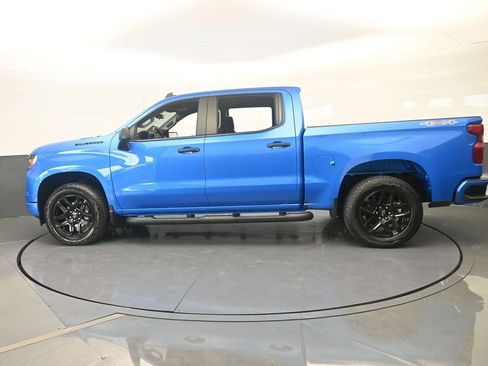 Used 2025 Chevrolet Silverado 1500 Custom w/ Turbomax Blackout Package AWD/4WD image 3