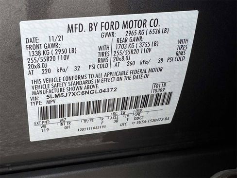 Used 2022 Lincoln Aviator Reserve w/ Elements Package Plus image 27