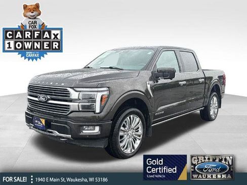 Certified 2024 Ford F150 Platinum w/ Equipment Group 703A Plus AWD/4WD image 1