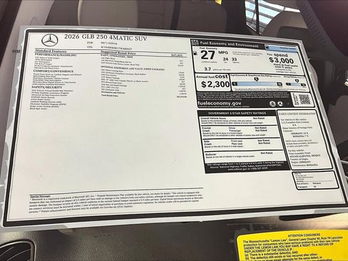 New 2026 Mercedes-Benz GLB 250 4MATIC image 18