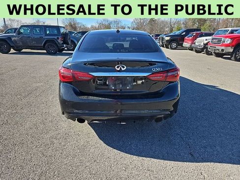 Used 2018 INFINITI Q50 Red Sport 400 w/ Sensory Package (Sport) image 6