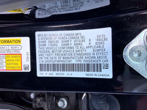 Used 2023 Honda Civic Sport image 34