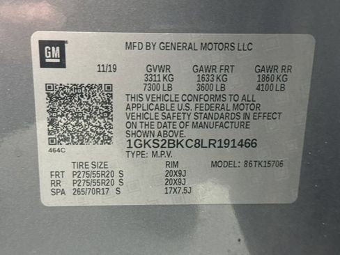 Used 2020 GMC Yukon SLT w/ Open Road Package image 16