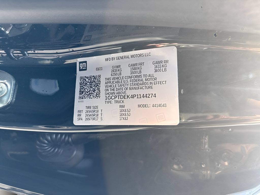 Used 2023 Chevrolet Colorado Z71 AWD/4WD image 5