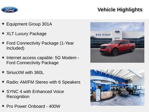 New 2026 Ford Maverick XLT AWD/4WD image 2