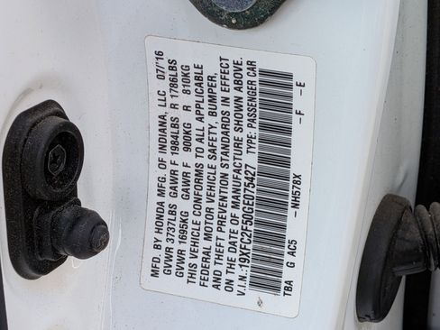 Used 2016 Honda Civic LX image 22