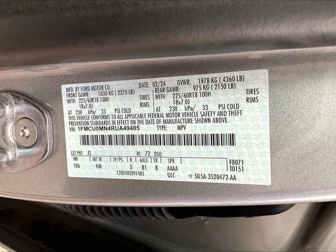 Used 2024 Ford Escape ST-Line FWD image 30