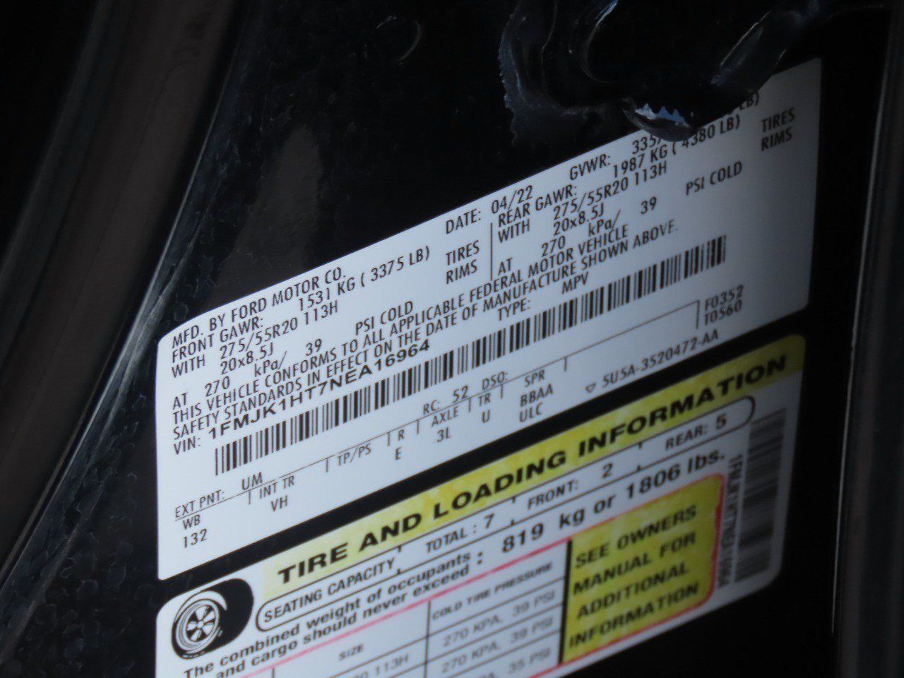 Used 2022 Ford Expedition Max XLT RWD image 34