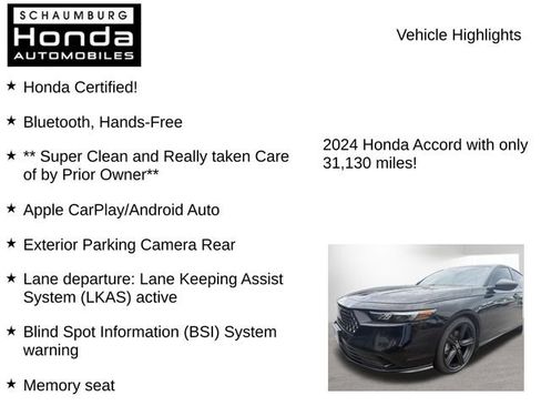 Used 2024 Honda Accord Sport image 11