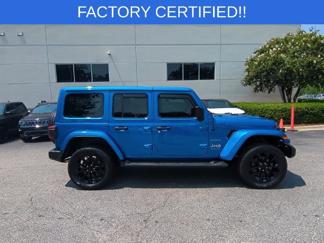 Certified 2021 Jeep Wrangler Unlimited Sahara w/ Cold Weather Group AWD/4WD image 6