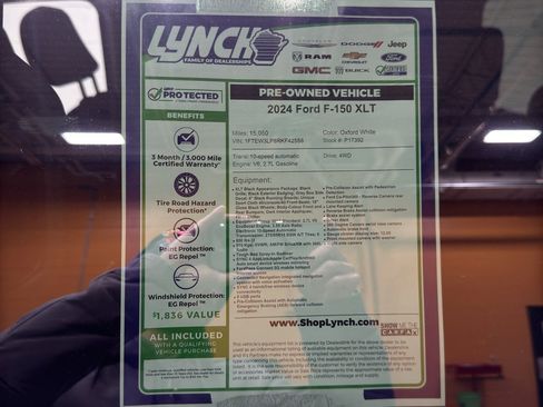 Used 2024 Ford F150 XLT w/ XLT Black Appearance Package image 40