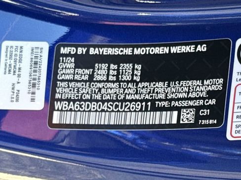 Used 2025 BMW M440i Convertible w/ Premium Package image 28