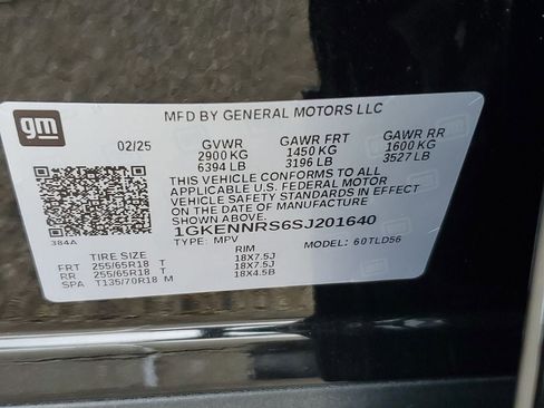 New 2025 GMC Acadia Elevation image 53