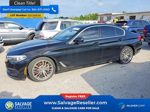 Used 2019 BMW 540i w/ Convenience Package RWD image 1