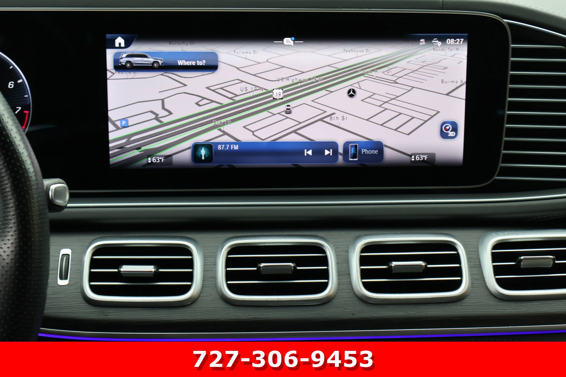 Certified 2024 Mercedes-Benz GLS 63 AMG 4MATIC image 3