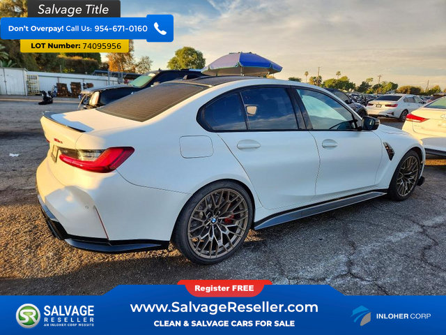 Used 2024 BMW M3 CS w/ M Driver's Package AWD/4WD image 4